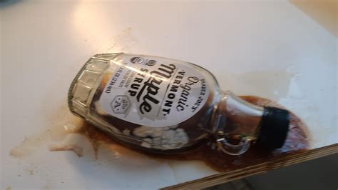 Cleaning dried maple syrup from cabinet : r/CleaningTips