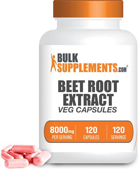 Amazon.com: BULKSUPPLEMENTS.COM Beet Root Extract Capsules - Beet Root ...