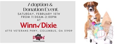 Winn Dixie Adoption and Donation Event, Veteran’s Parkway Winn Dixie ...