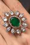 Buy Gold Plated Gemstones, Stones, Rhinestones Emerald Sunburst ...