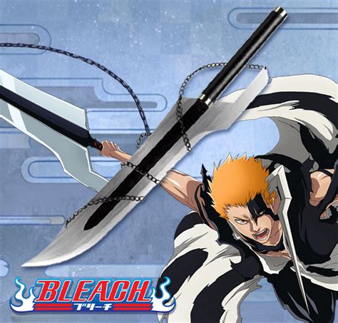 Metal Sword Kurosaki Ichigo's True Bankai Tensa Zangetsu Khyber Sword ...