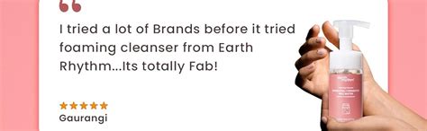 Earth Rhythm Kombucha, Fermented Rice Water Foaming Face wash ...