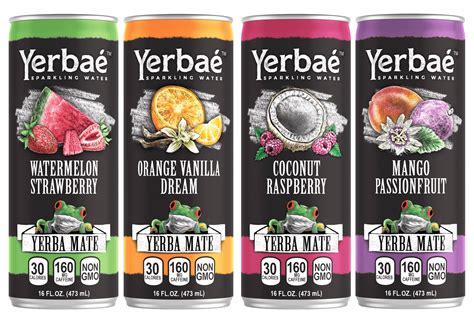 Yerbae. Yerba Mate based sparking water is delicious and a mellow ...