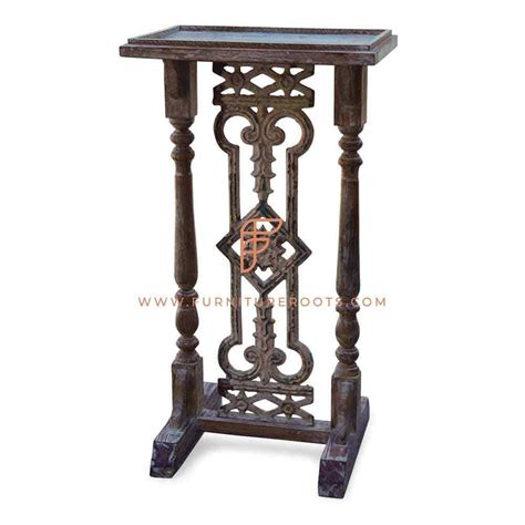 Buy FR End Tables Series Solid Wood Side Table In Colonial Design ...