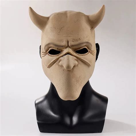 Amazon.com: SUIZU The Black Phone Mask Horror Movie The Grabber Cosplay ...