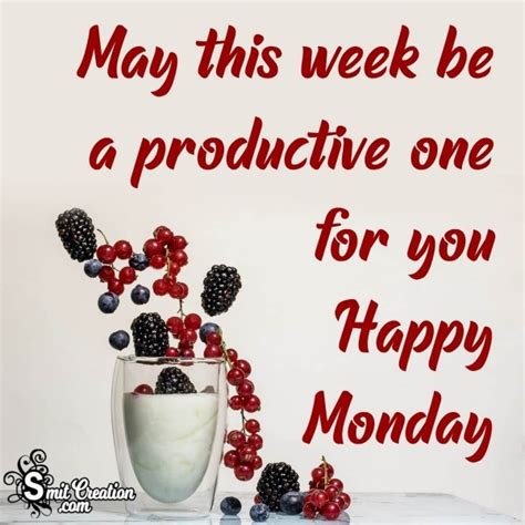 Happy Productive Monday - SmitCreation.com