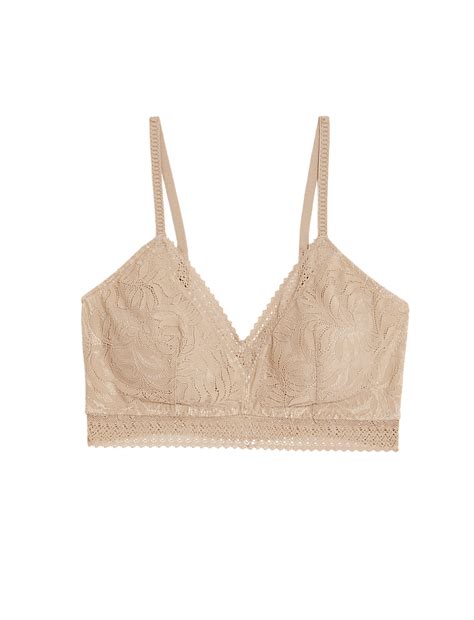 Buy Flexifit™ Lace Non Wired Bralette at Marks & Spencer