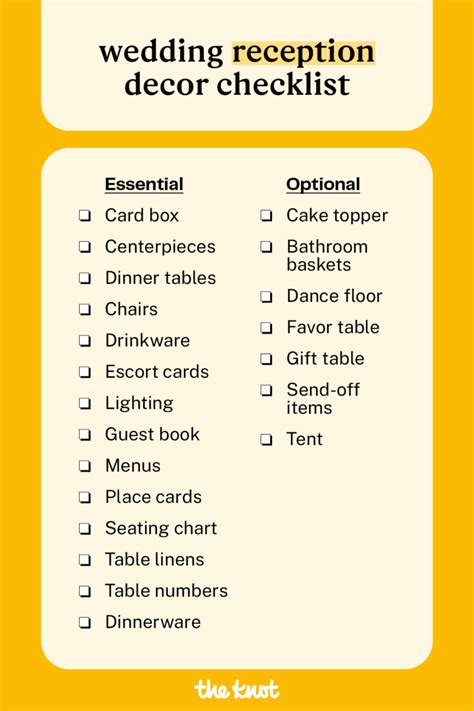 Basic Wedding Checklist 的图像结果