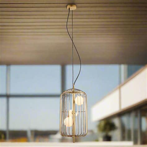 Modern Cage Pendant Light ( D3002 ) – 8M Lights