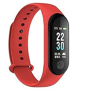 MK M3 Fit Band with Activity Tracker, Heart Rate Monitor, Blood ...