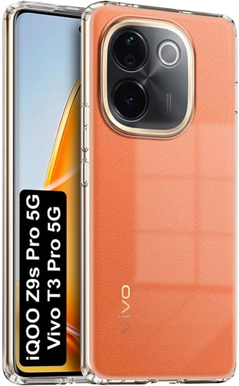 Designerz hub® iQOO Z9s Pro 5G / Vivo T3 Pro 5G Back Cover | Protective ...