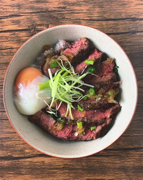 Gyu Don (Japanese Beef Rice Bowl) · How To Cook A Donburi Dish · Recipes on Cut Out + Keep