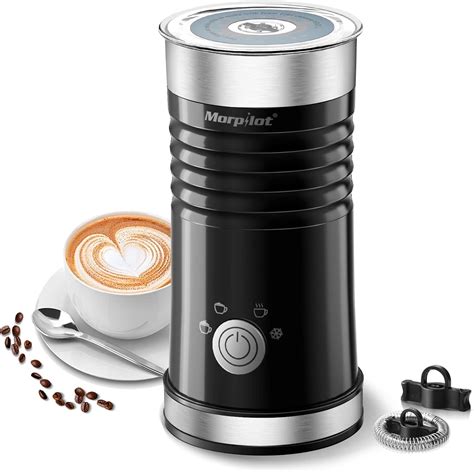 Amazon.com: Milk Frother, 4-in-1 Electric Milk Frother, Morpilot Hot & Cold Milk Steamer and ...