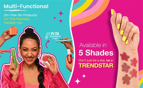 Swiss Beauty Craze Lip and Cheek Macaron | Multi- Purpose, lightweight ...