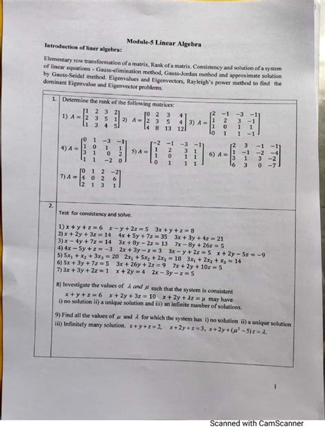 Linear Function Unit 5 的图像结果