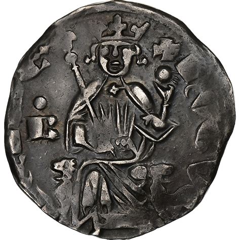 Kingdom of Cyprus, Hugues IV, Gros, 1324-1359, Nicosia, Silver,