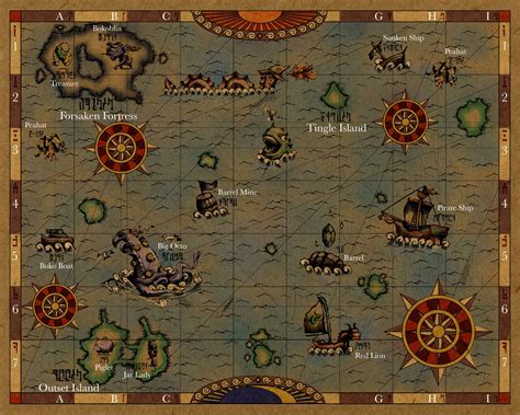 GlitterBerri's Game Translations » Part 1: Mysterious Maps (Zelda Wind ...