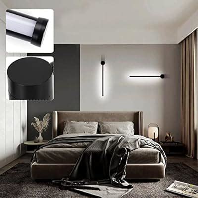 Buy Kamo 12W Modern Wall Sconce Simple Linear LED Wall Lamp, 360 Degree ...