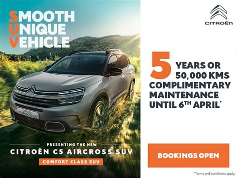 The new Citroen C5 Aircross SUV: Bookings open for the Comfort Class SUV