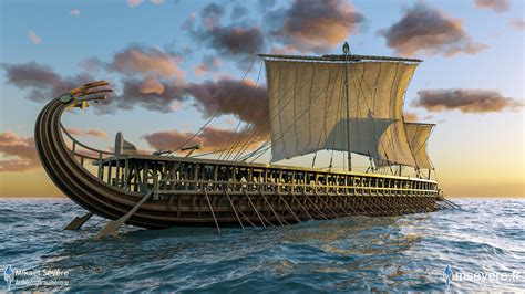 Mikaël Sévère - Greek Trireme