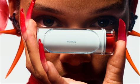 Nothing Ear (Stick) With Cylindrical Charging Case Appears At A Fashion ...