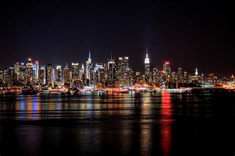 New York City - Manhattan Skyline at night 02 | Flickr - Photo Sharing!