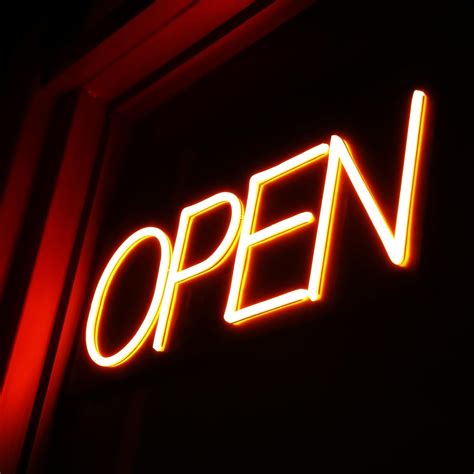 Image result for LED Lighted Open Signs