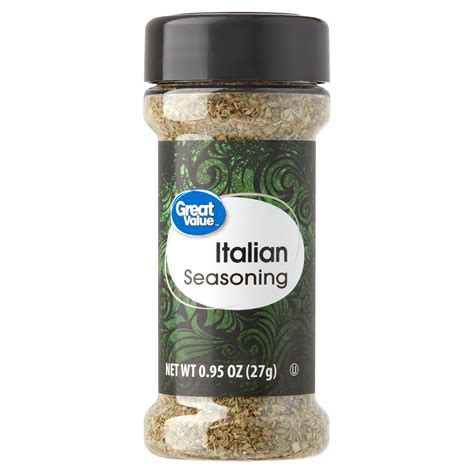 Great Value Italian Seasoning Nutrition Facts at Clyde Rucker blog