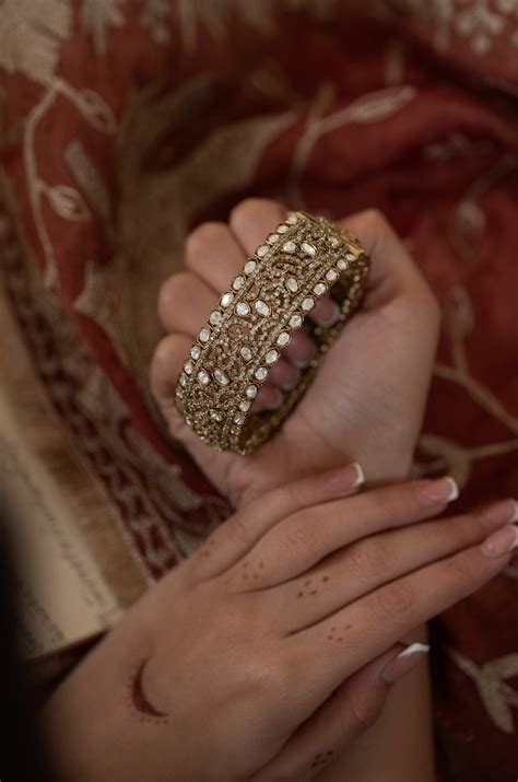 Preeti Victorian Polki Bangle