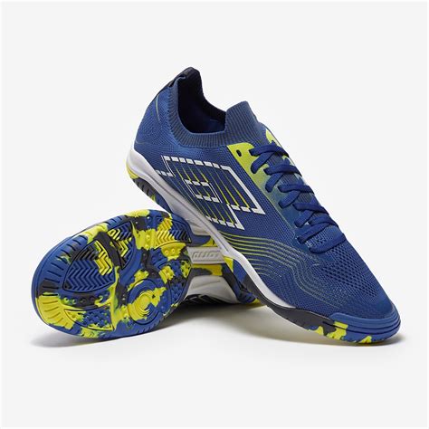 Lotto Tacto 250 Indoor - Dazzling Blue/All White/Acid Yellow - Mens ...