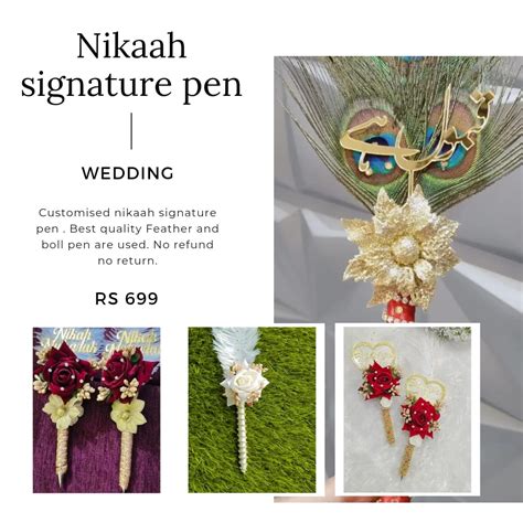 Add a Touch of Elegance to Your Nikah Ceremony with Our Custom Nikah S ...
