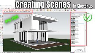 SketchUp Scenes Tutorial 的图像结果