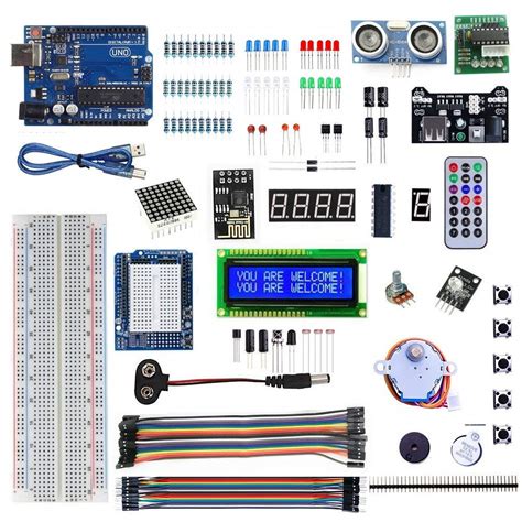 REES52 Aduino Starter Kit with WIFI Module for Beginners : Amazon.in ...