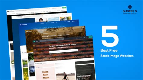 5 Websites Where You Can Get Free Stock Images - Sudeep S