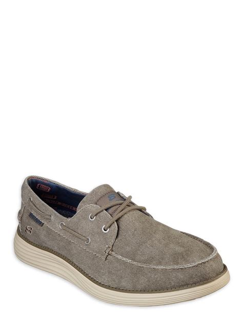 Skechers: STATUS 2.0 - LORANO (65908) / Bungee Lace Canvas Boat Shoe ...