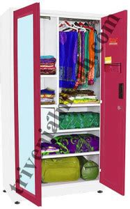 Triveni Almira GOMTI-3 DARPAN MODEL Metal Almirah Price in India - Buy ...