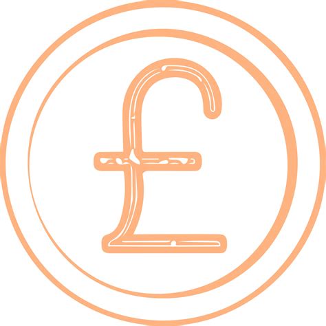 Great British Pound Symbol 19482130 Vector Art at Vecteezy