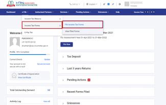 Form 10-ID User Manual | Income Tax Department
