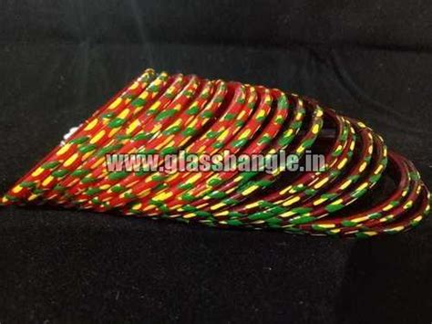 Wholesale Printed Glass Bangles Manufacturer Supplier from Firozabad India