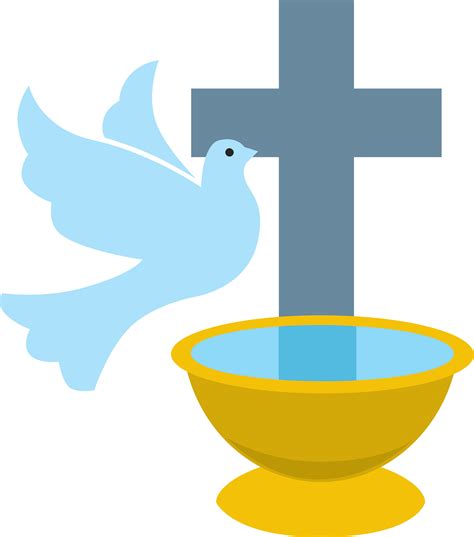 Clipart Baptism Symbols Catholic