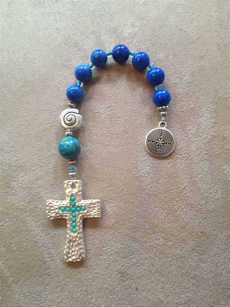 Handmade pocket Anglican prayer beads. | Prayer jewelry, Prayer beads ...