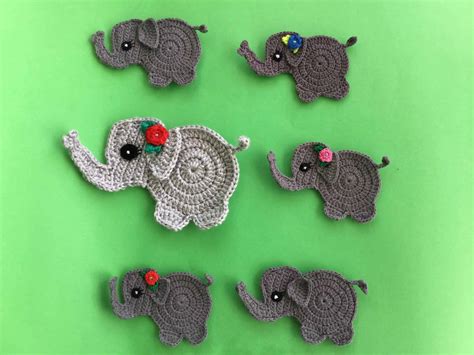 Image result for Crochet African Flower Elephant Tutorial