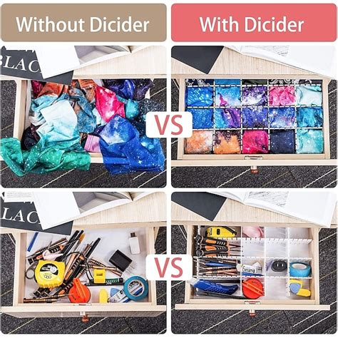 5/10PCS Adjustable Drawer Divider DIY Storage Shelves Household Free ...