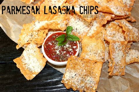 Parmesan Lasagna Chips!   Oh Bite It