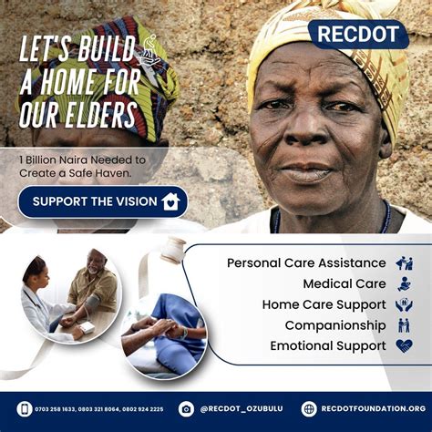 RECDOT 25th Anniversary: Old Peoples Home Building Project Launch ...