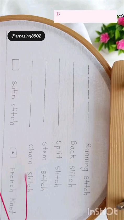 Image result for How to Embroider Step by Step