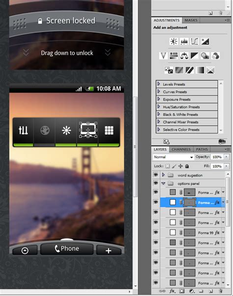 Image result for Photoshop GUI Templete