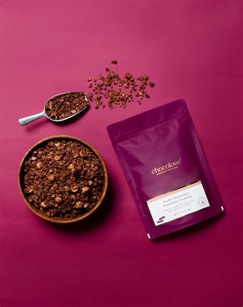 Dark Chocolate Hazelnut Granola – Chocolove