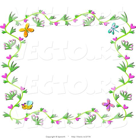 Spring Flower Border Image Free at Brett Rivera blog