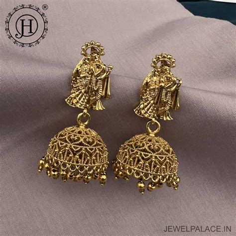 Traditional Indian Jhumka Earrings – Jewel Palace